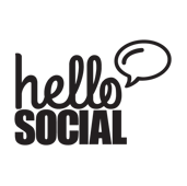 HELLOSOCIALLOGO_BW